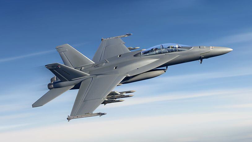 The FA-18 Super Hornet. Boeing image