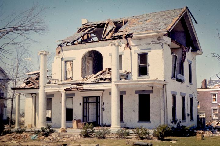 1974 Xenia tornado aftermath