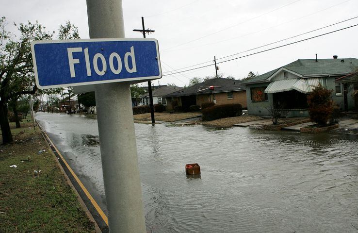 The signs of Hurricane Katrina