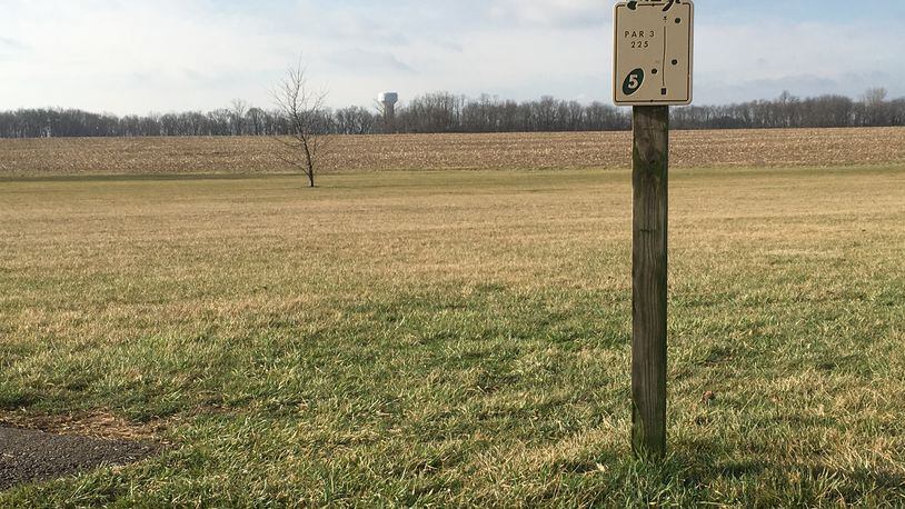 Warren County is buying Turtlecreek Twp. Park. The disc golf course there is to be moved across Ohio 741 to Armco Park. LAWRENCE BUDD/STAFF
