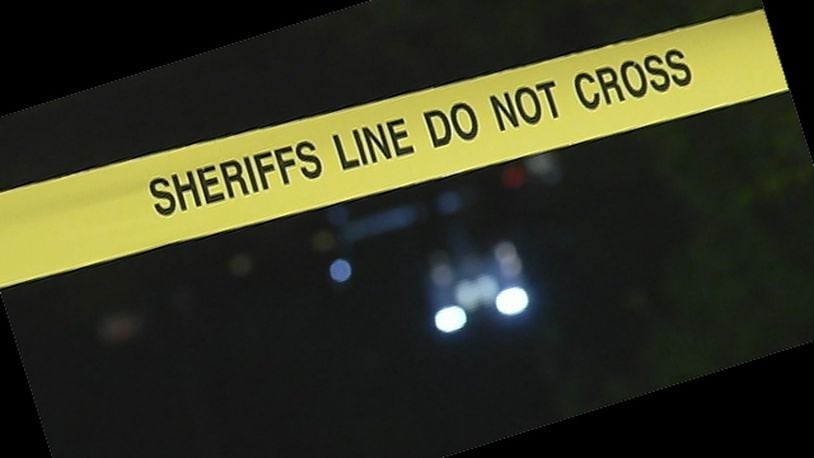 Sheriff's Office crime scene tape