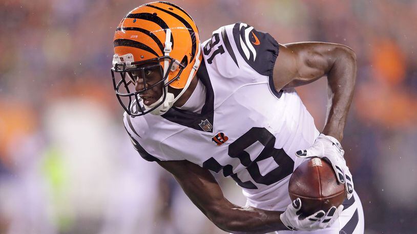 Cincinnati Bengals wide receiver A.J. Green posted his first season with fewer than 1,000 receiving yards.