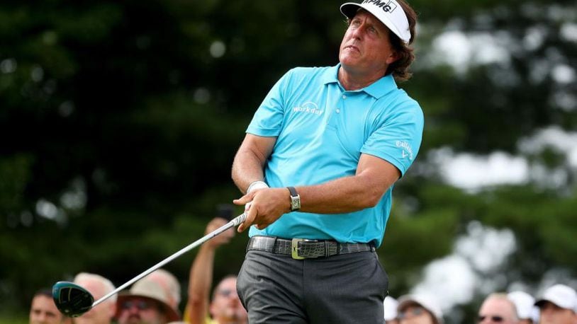 Phil MIckelson's form was much smoother on the golf course Thursday, as he shot a 4-under-par 66.