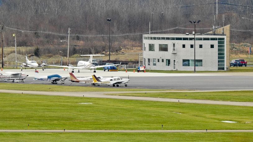 The Butler County Regional Airport recently completed $2 million apron project actually came in $66,000 under budget and early. The budget is also balanced for the first time in a long time, with some money that can be put toward debt. NICK GRAHAM/STAFF