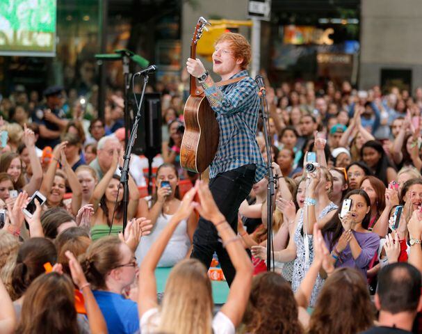 Ed Sheeran on The Today Show - July 4, 2014