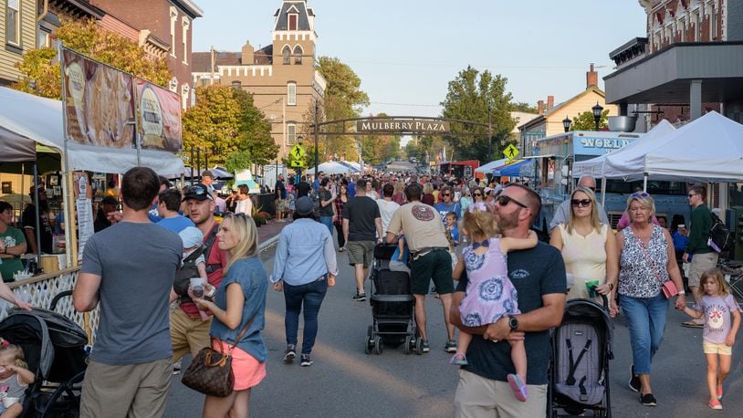The 8th Annual Lebanon Oktoberfest was held on Saturday, October 9, 2021 in downtown Lebanon on Mulberry Street. TOM GILLIAM/CONTRIBUTING PHOTOGRAPHER