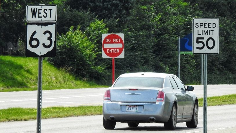 Monroe city council has voted to spend $7,000 on a speed study along Ohio 63, west of Interstate 75 after a double-fatal crash at Ohio 63 and Main Street earlier this year. After the study, the Ohio Department of Transportation will determine whether to lower the posted speed limit. NICK GRAHAM/STAFF