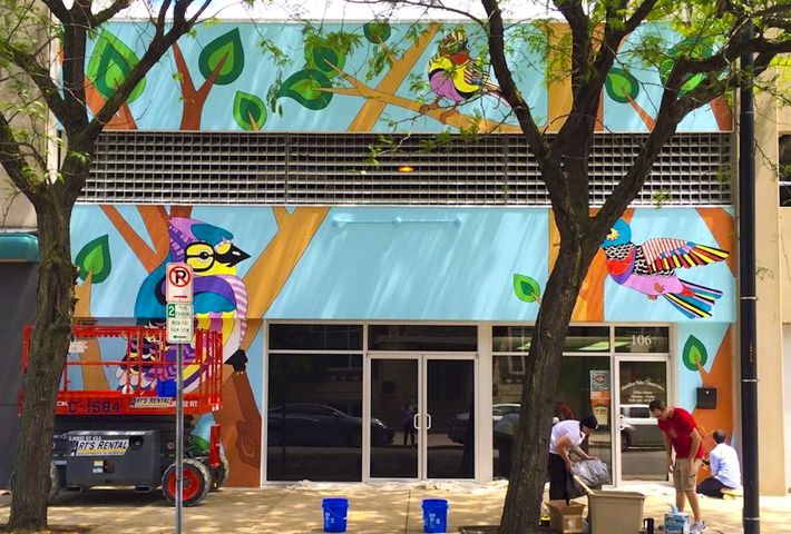 Murals add a splash of color to Hamilton buildings