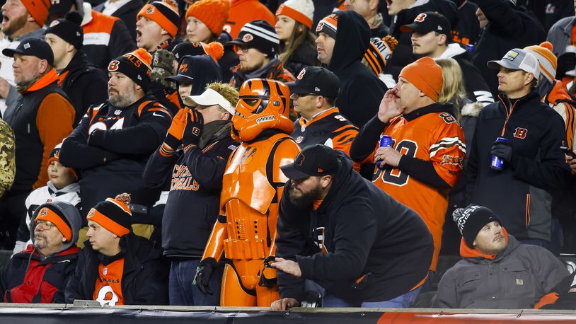 The Cincinnati Bengals defeated the Baltimore Ravens 24-17 in their AFC Wild Card playoff game Sunday, Jan. 15, 2023 at Paycor Stadium in Cincinnati. NICK GRAHAM/STAFF