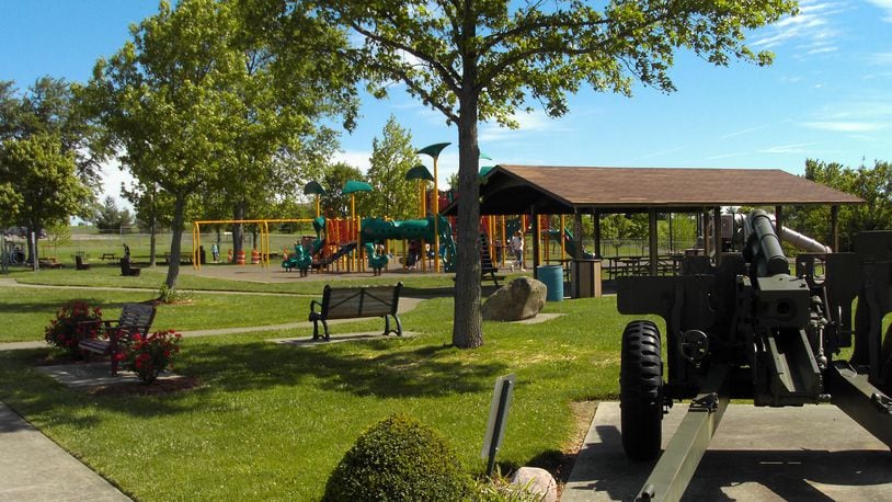 The rubberized surface playground area in the Hanover Twp. Memorial Park will be closed off Aug. 6 for repairs and refurbishing. Equipment outside the surface area will be open. Memorial Park is located on Morman Road at Old Oxford Road. CONTRIBUTED