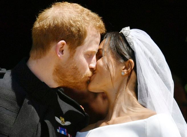 Photos: Prince Harry and Meghan Markle marry at Windsor Castle