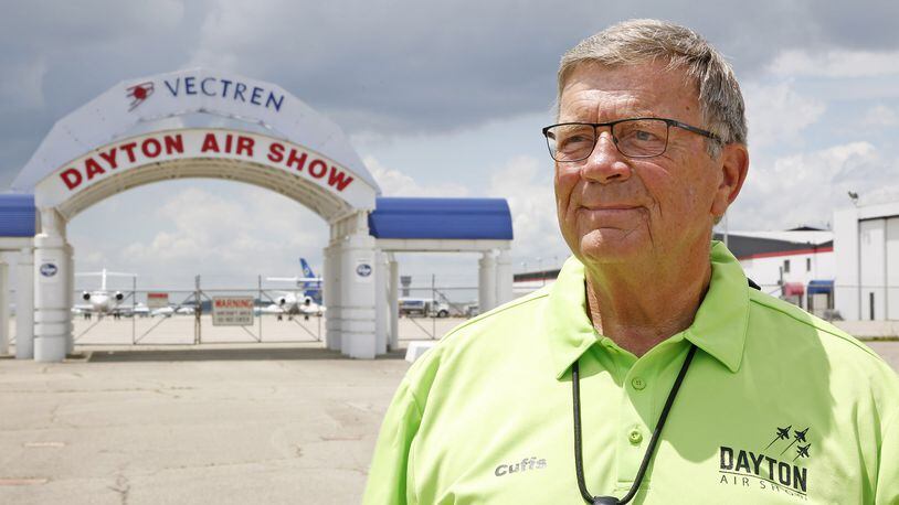 Roger Doctor, Vectren Dayton Air Show public safety director began working on plans for this year’s show immediately following the 2017 air show. TY GREENLEES / STAFF