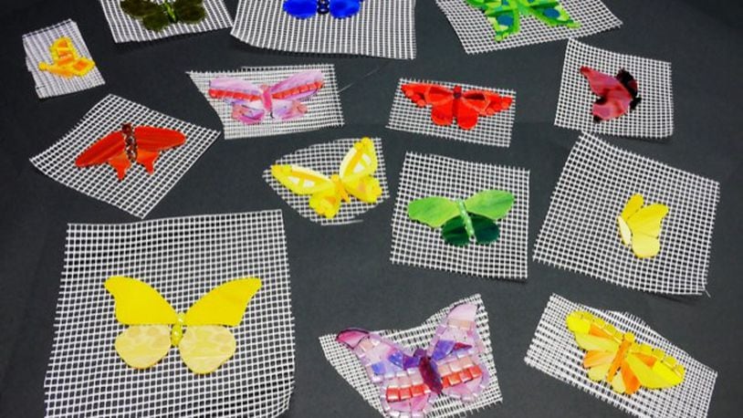 The Wings of Hope project will be a community mural project at the Fitton Center displaying butterflies. CONTRIBUTED