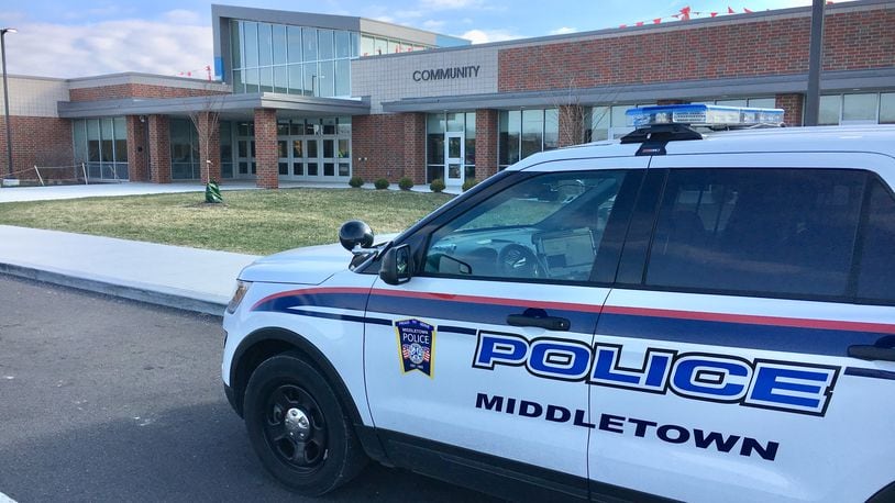 With the start of classes a few weeks away, Middletown school and police will soon conduct an active shooter drill on one of its campuses using simulated gunfire. May’s school shooting massacre at a Texas elementary, which saw an armed intruder kill 17 students and two teachers, is one of the reasons Middletown Schools have decided to conduct the rare, full-scale, security drill on August 1. (Photo By Michael D. Clark\Journal-News)