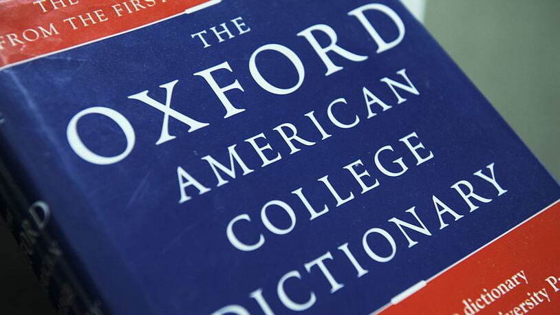 View of the Oxford American College dictionary. The meaning of "woke" has been expanded in the Oxford English Dictionary.