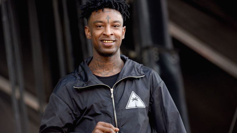 Rapper 21 Savage. File photo. (Photo by Noam Galai/Getty Images)