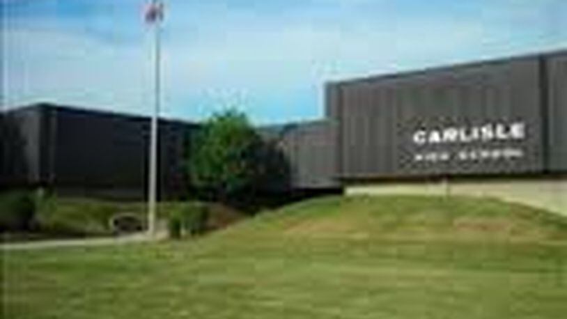 Carlisle High School and three other buildings would be replaced for a new K-12 building if the Carlisle Board of Education decides to place a bond issue on the May 2017 ballot in the coming months. The board is determining if it should go forward based on a recent Ohio School Facilities Commission report that indicated that the state would cover about 52 percent of the new building costs. CONTRIBUTED
