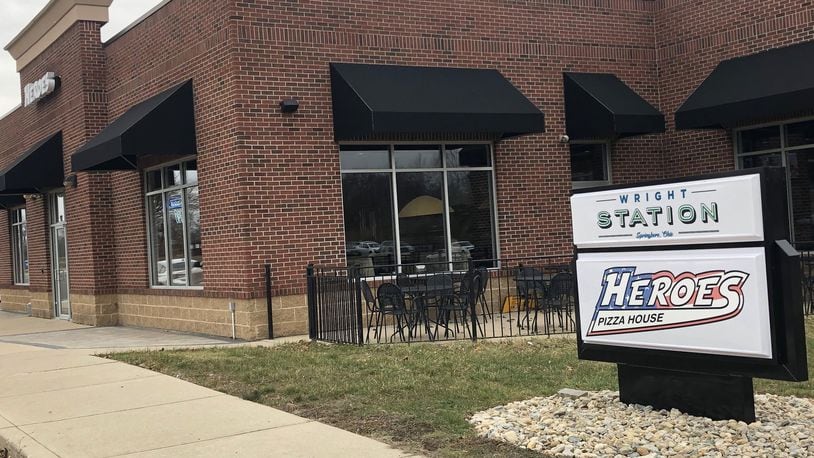 Heroes Pizza House is located at 92 Edgebrooke Drive in Springboro. STAFF/LAWRENCE BUDD