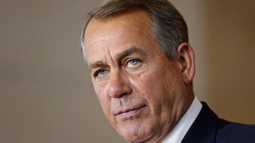John Boehner, former Speaker of the House on Capitol Hill in Washington, D.C., in a 2014 file image. Former U.S. House speakers are entitled to taxpayer-funded offices for five years after they leave office, and some want to end the practice. (Olivier Douliery/Abaca Press/TNS)