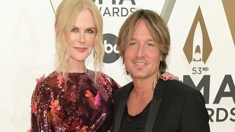Nicole Kidman and Keith Urban attend the 53rd annual CMA Awards at the Music City Center on Nov. 13, 2019, in Nashville, Tennessee.