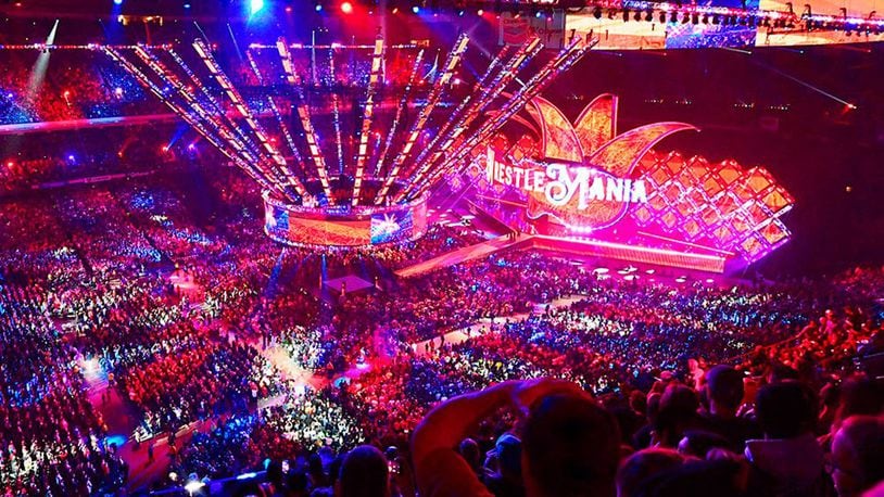 WrestleMania 34 featured announcer Greg Hamilton, who may be better known to Butler County residents as Greg Hutson, a Hamilton native.