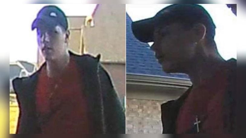 Suspect in porch thefts in Carrage Hill subdivision in Liberty Twp. BUTLER COUNTY SHERIFF’S OFFICE