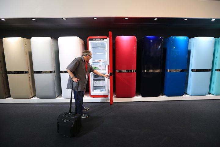 Colored refrigerators