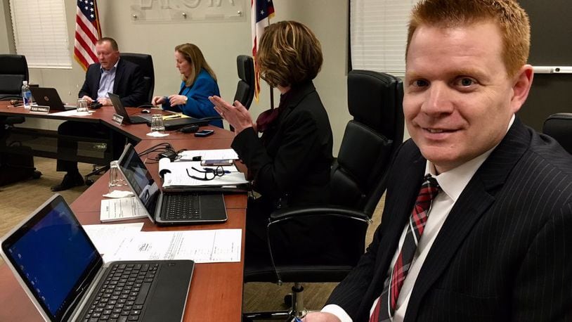 Lakota Schools Superintendent Matt Miller this week received a new contract into 2025, a raise and praise from the school district's governing board for the work he has done in modernizing the school system. (File Photo\Journal-News)
