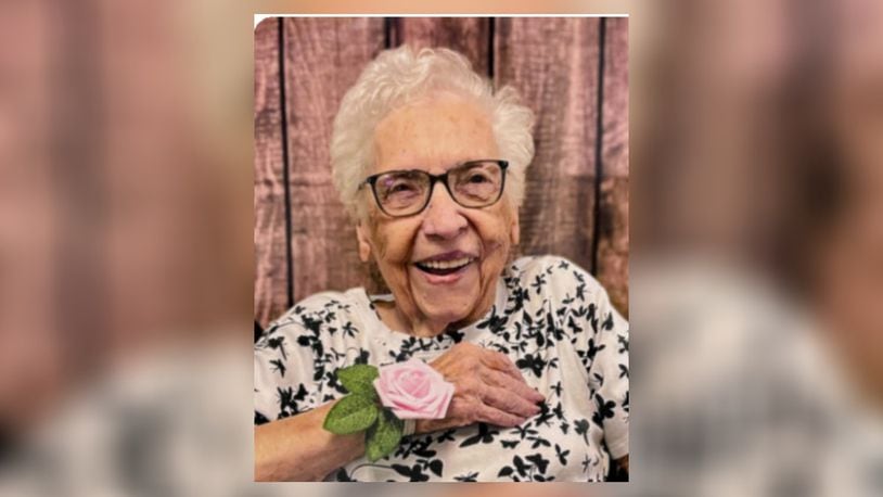 Viola “Lola” Bruner died Sunday at Ohio Living Mt. Pleasant in Monroe. She was 93. SUBMITTED PHOTO