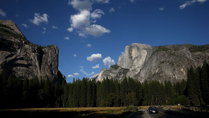 YOSEMITE NTL PARK, CA - AUGUST 28: A view of Half Dome and the Yosemite Valley on August 28, 2013 in Yosemite National Park, California. (Photo by Justin Sullivan/Getty Images)