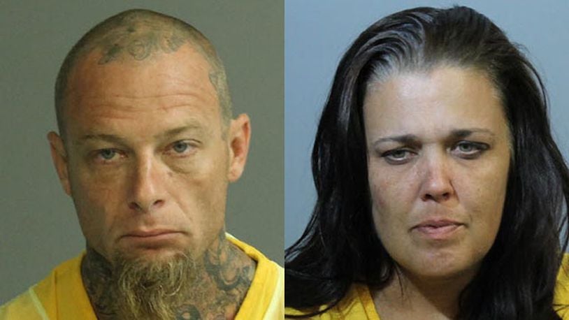 Deputies in Seminole County, Florida, arrested Charles Mahoy, 41, and Andrea Foster, 45, on Saturday, Sept. 16, 2017.