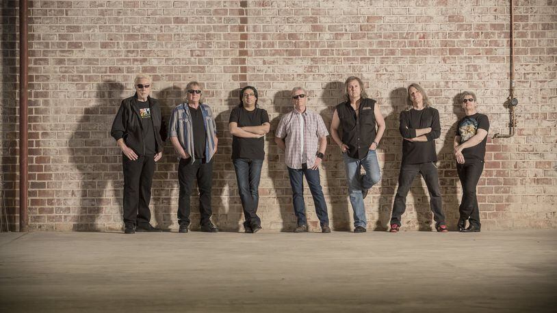 Kansas is commemorating the 40th anniversary of the album “Leftoverture.” Rich Williams is on the far left. CONTRIBUTED