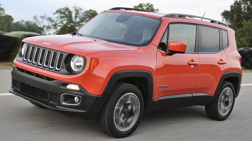 The 2017 Jeep Renegade Desert Hawk goes the off-road route with a low-range part of the full-time 4WD, all-terrain tires, skid plates and higher ride height. Jeep photo
