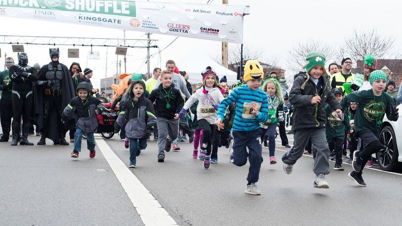 More than 5,000 walkers and runners are gearing up to participate in the 13th annual Shamrock Shuffle, which will be held on Saturday, March 9 in West Chester Twp. CONTRIBUTED/CASEY BURNS