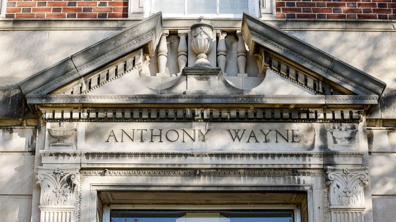 Tenants of the Anthony Wayne apartment building were given six months to move out back in May. This month, the building will start major renovation as a part of the Hamilton revitalization. The building on S. Monument Ave. will be turned into a boutique hotel. NICK GRAHAM/STAFF