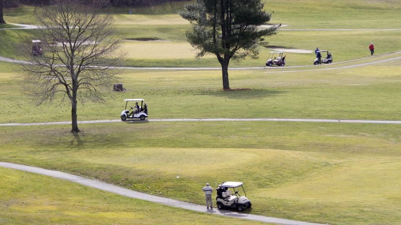 Community Golf Course in Kettering. Lisa Powell/Staff
