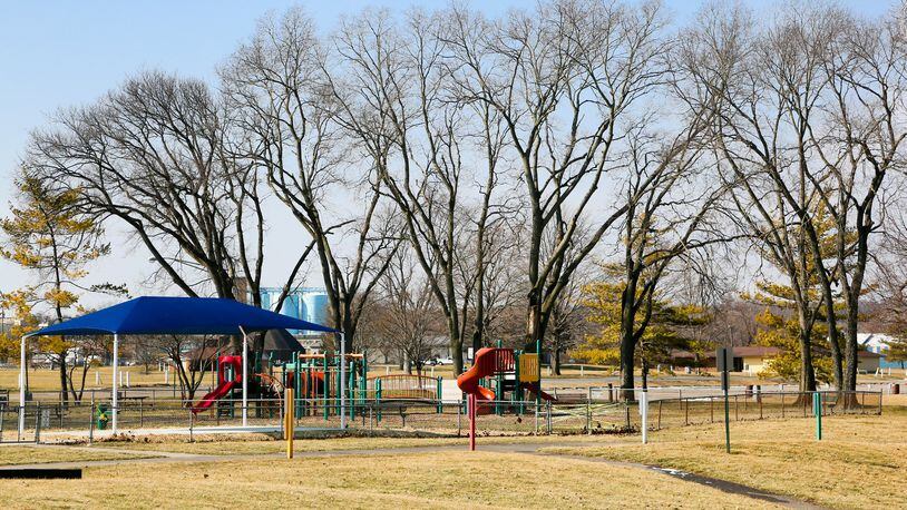 A year after it launched a crowd-funding effort, Middletown is still trying to raise $5,400 through an Internet site called Citizinvestor to replace trees in Smith Park and elsewhere that were killed by the Emerald Ash Borer beetle. GREG LYNCH / STAFF