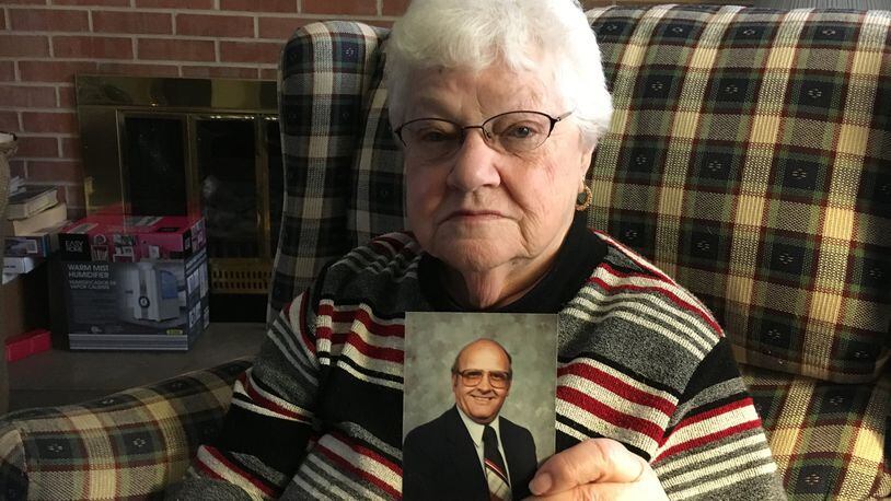 Dorothy Crockett, 86, of Middletown, says her late husband, the Rev. Everett Crockett, would have had a heart attack if he knew his church, Tytus Avenue Church of God, was severely burned.