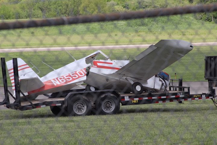 PHOTOS: Plane crashes at Butler County Regional Airport