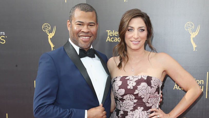 LOS ANGELES, CA - SEPTEMBER 11:  Actor Jordan Peele and Chelsea Peretti have welcomed a baby boy, according to reports.