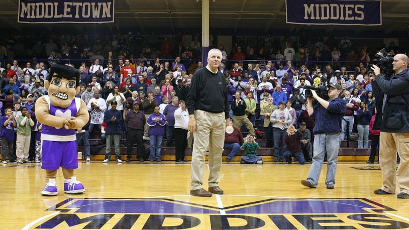 Jerry Lucas not only led the Middies to back-to-back state titles in 1956 and 1957, but lost only one high school game: the state championship his senior season. STAFF FILE PHOTO