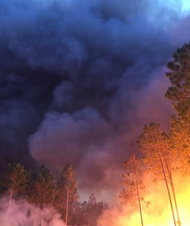 Photos: West Mims fire grows 3,500 acres