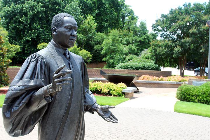 MLK statues: Raleigh