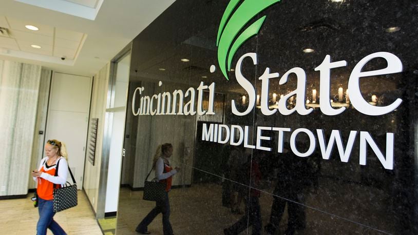 Cincinnati State Community & Technical College will submit a proposal to the Ohio Department of Higher Education to offer four-year degrees within the next couple of months. Cincinnati State opened a Middletown campus in August 2012. NICK DAGGY/FILE