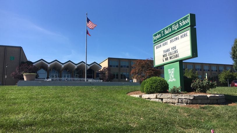 More than 600 students at Badin High School will have to learn remotely from home today after school officials announced a watermain break near the Hamilton campus. (File Photo\Journal-News)