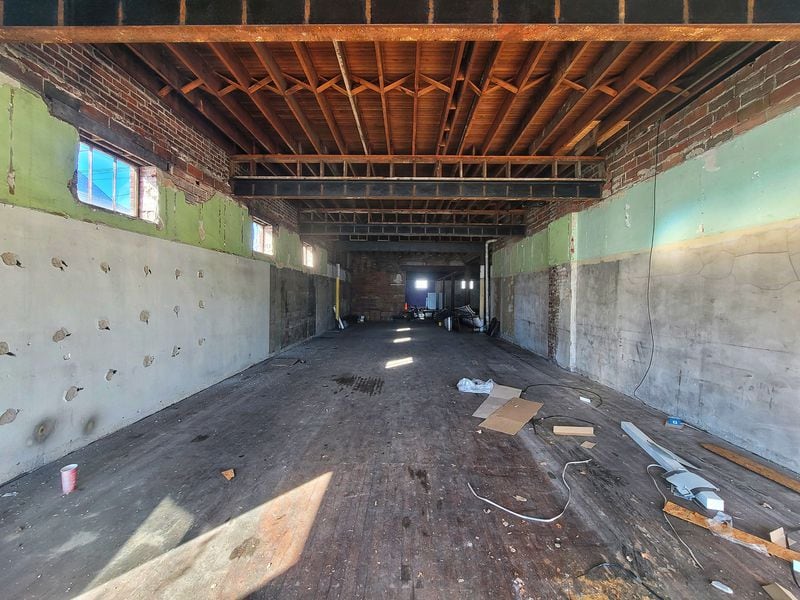 Here's the interior of the building at 2275 Pleasant Ave., which Hamilton City Council may decide to buy on Wednesday. NICK GRAHAM/STAFF