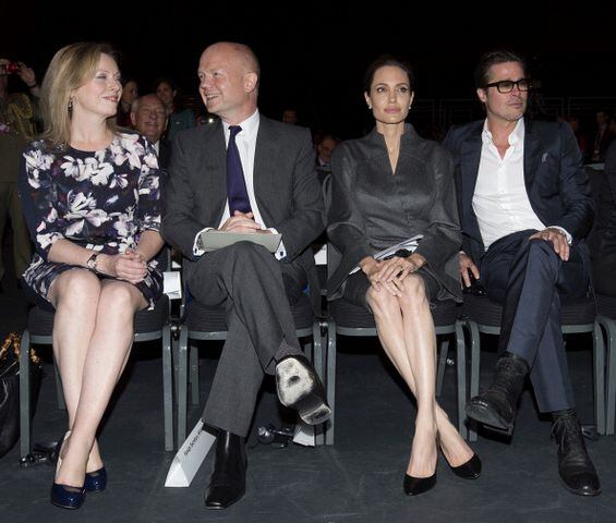 June 2014 - Angelina Jolie and Brad Pitt