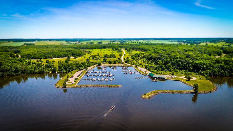 With a 2,400-foot sand beach and an expansive 2,100-acre lake, water adventures are plentiful at Buck Creek. It also has a disc golf course. CONTRIBUTED