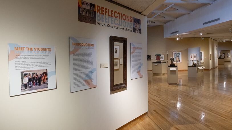 The Art History Capstone Exhibition “Reflections: Visual Constructions of Race” is part of the Miami University Art Museum's exhibits this Spring. CONTRIBUTED