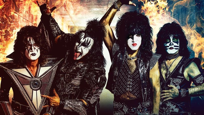 After wrapping up dates in South America, KISS is returning to the Midwest on its "End of the Road Tour," which hits the Nutter Center in Fairborn on Thursday, May 12. CONTRIBUTED